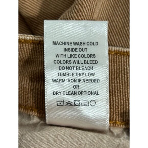 Vervet High-RIse Straight Crop Distressed Jeans in Zoe Autumn - Sz 30 - NWOT - Picture 6 of 6